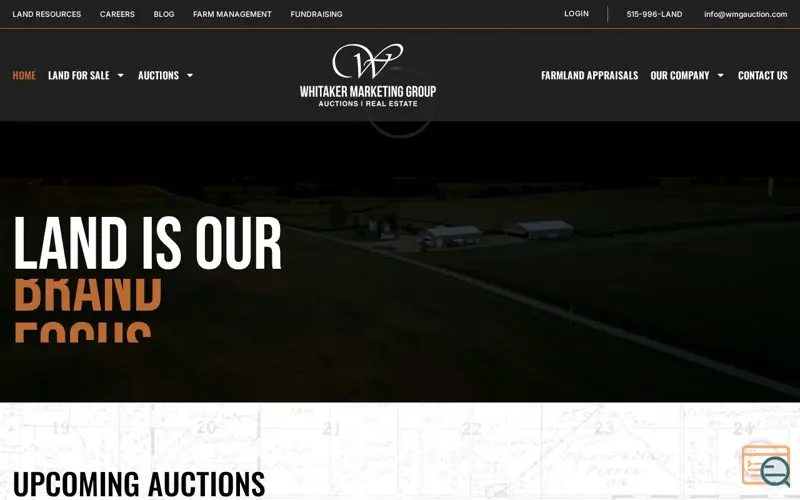 Screenshot of Whitaker Marketing Group