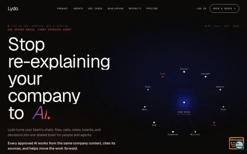 Screenshot of Lydo