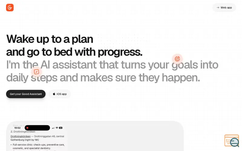 Screenshot of Good Assistant 2