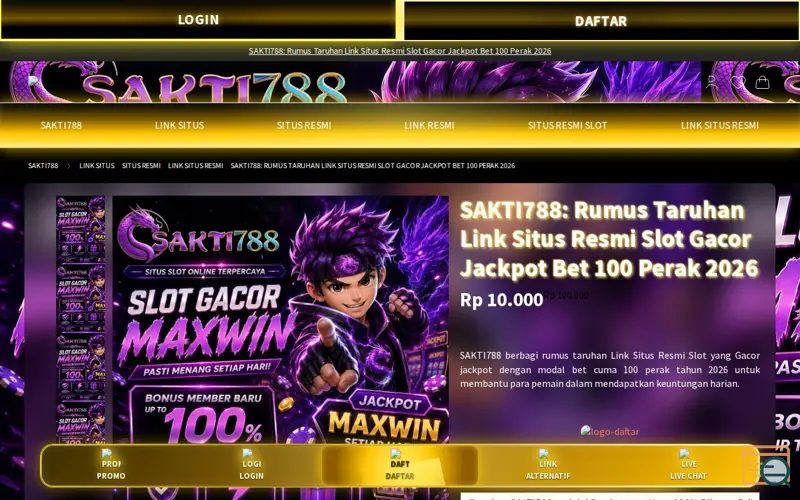 Screenshot of SAKTI788