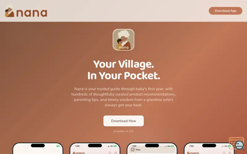 Screenshot of Nana