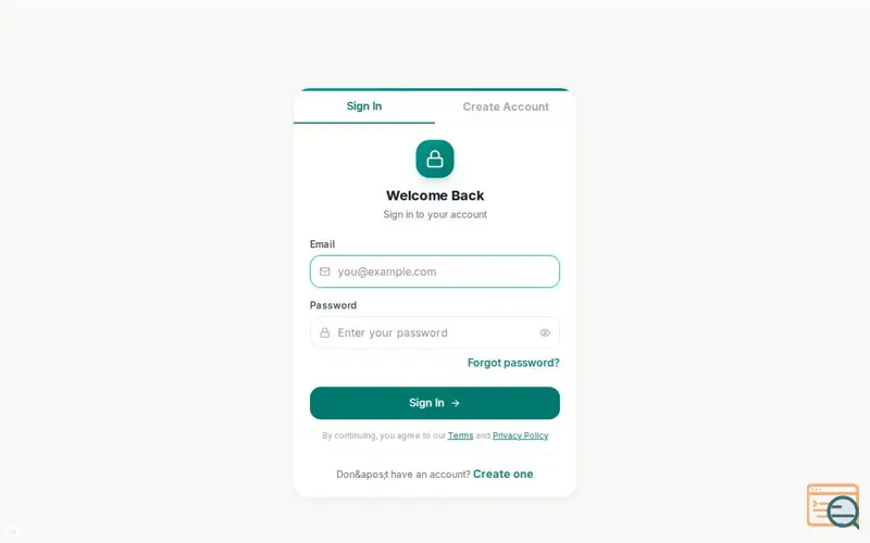 Screenshot of EventMan