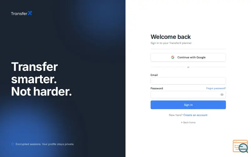 Screenshot of Beta Launch