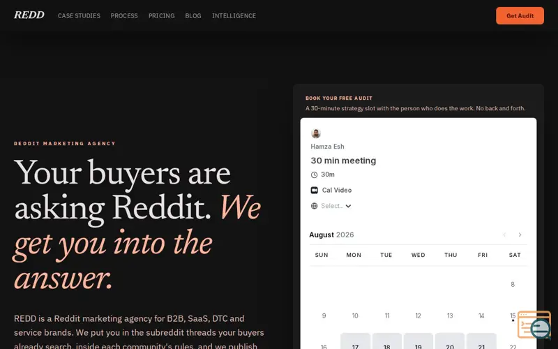 Screenshot of REDD
