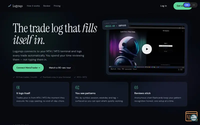 Screenshot of Logynqo