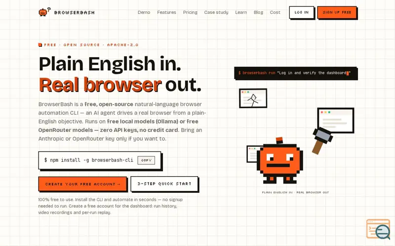 Screenshot of BrowserBash