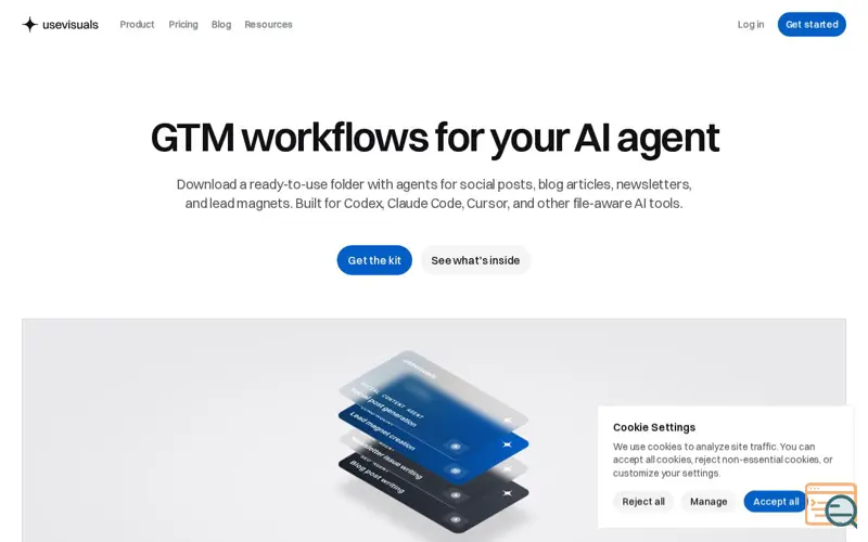 Screenshot of GTM Agent Kit