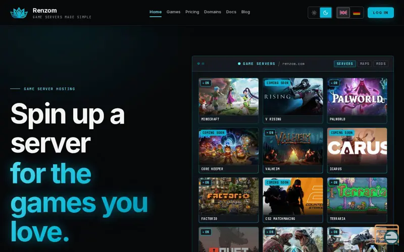 Screenshot of Renzom