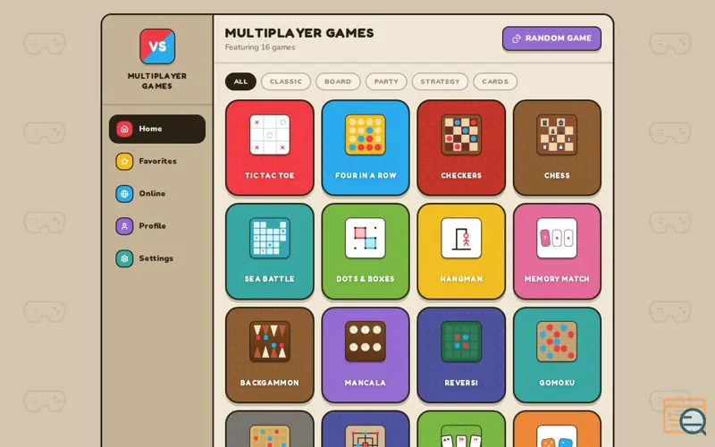 Screenshot of Multiplayer Games — Free Online 2 Player Browser Games