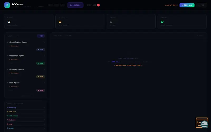 Screenshot of Kōan 