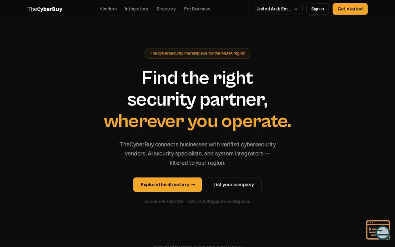 Screenshot of TheCyberBuy