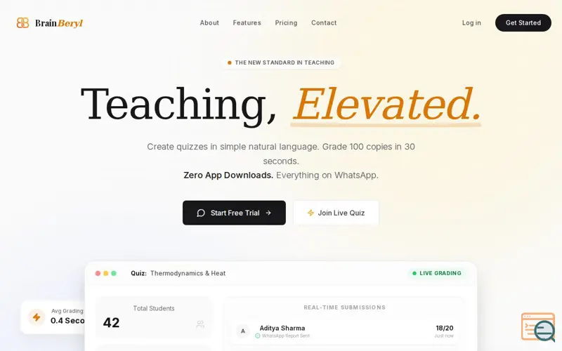 Screenshot of Brainberyl
