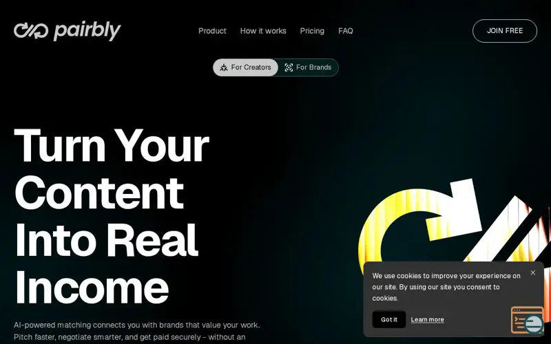 Screenshot of Pairbly