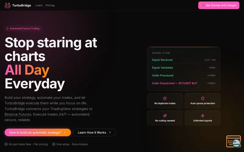 Screenshot of TurboBridge | TurboBridge