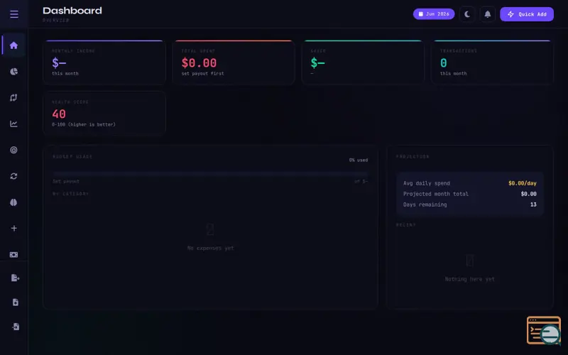 Screenshot of Cashero AI
