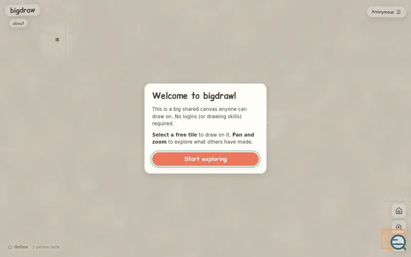 Screenshot of Bigdraw