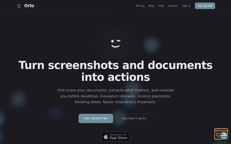 Screenshot of Orlo