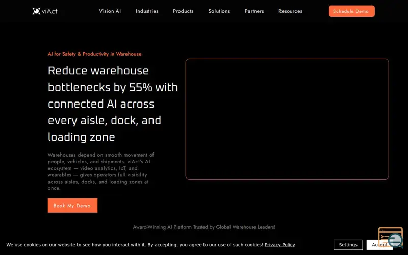 Screenshot of Warehouse Safety Software