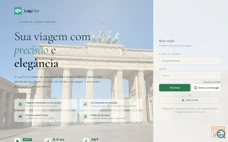 Screenshot of Luigi Tur