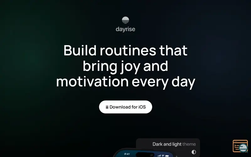 Screenshot of Dayrise • Habit Tracker for Daily Progress