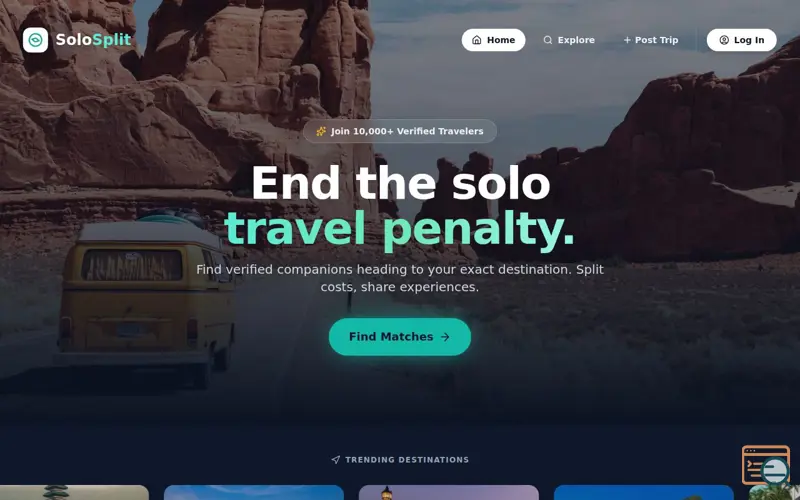 Screenshot of solosplit