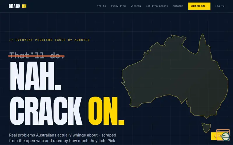 Screenshot of Crack On