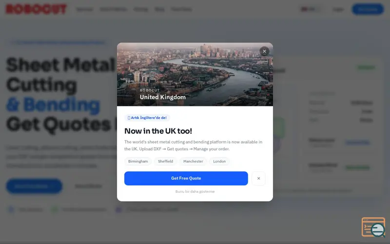 Screenshot of Robocut