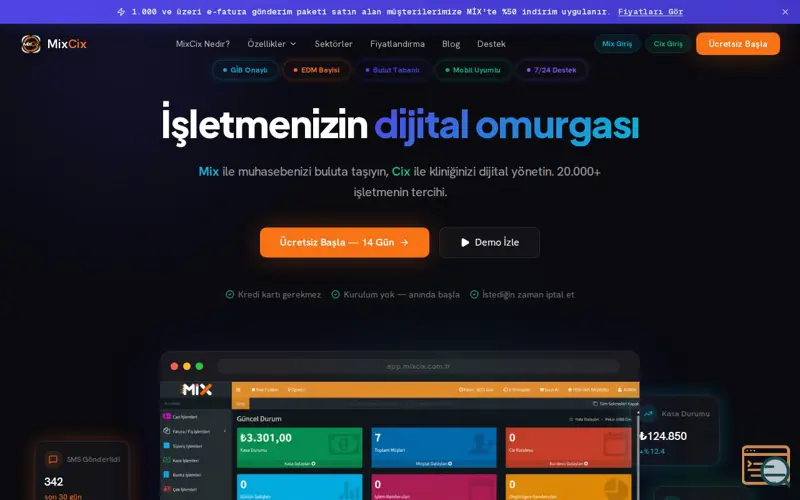 Screenshot of MixCix