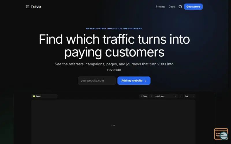 Screenshot of Talivia