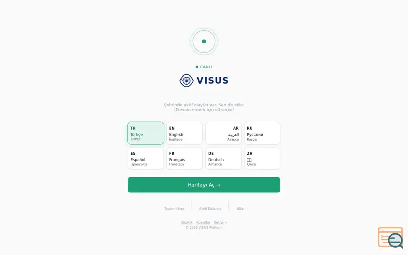 Screenshot of Visus: Physical Truth Oracle for AI