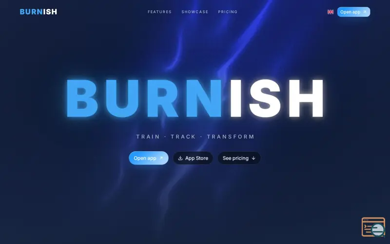 Screenshot of Burnish