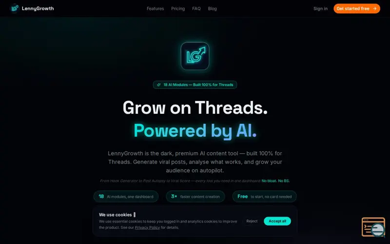 Screenshot of LennyGrowth