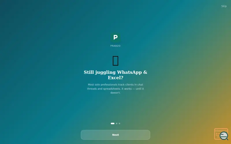 Screenshot of Prabzo
