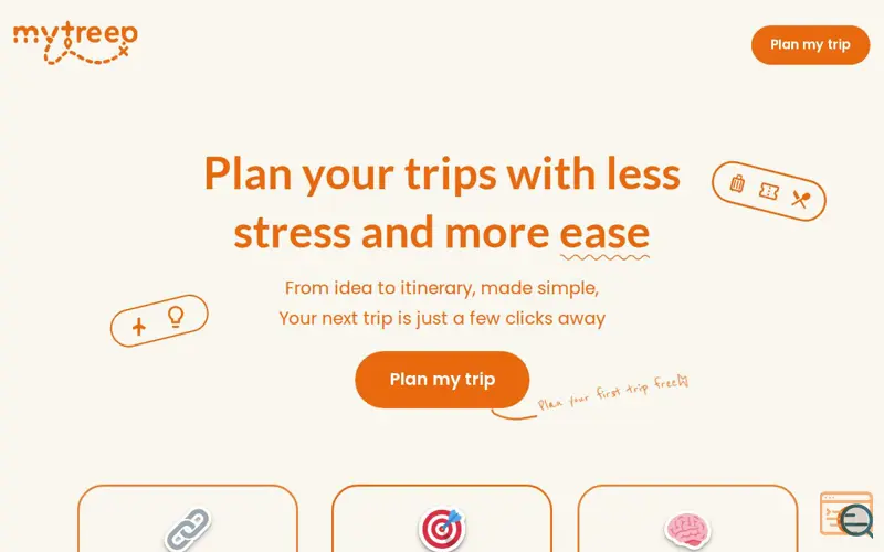 Screenshot of Mytreep