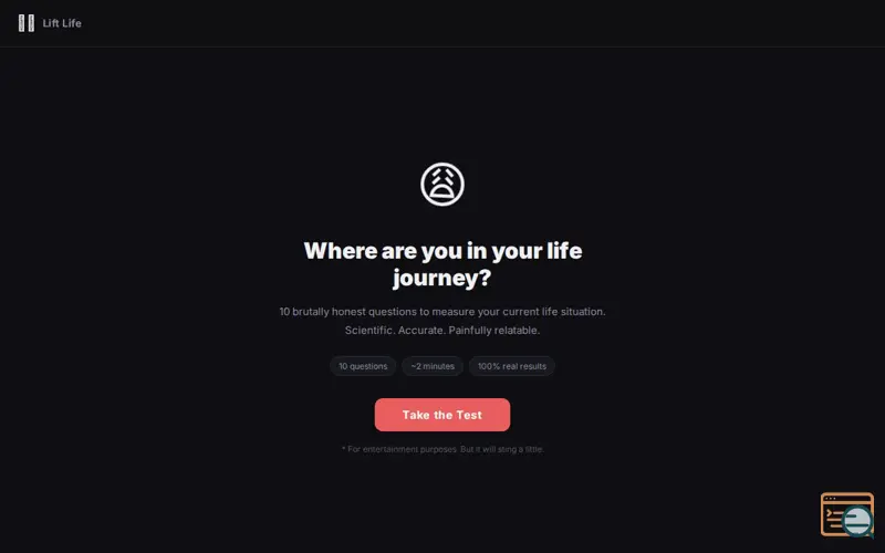 Screenshot of Lift Life