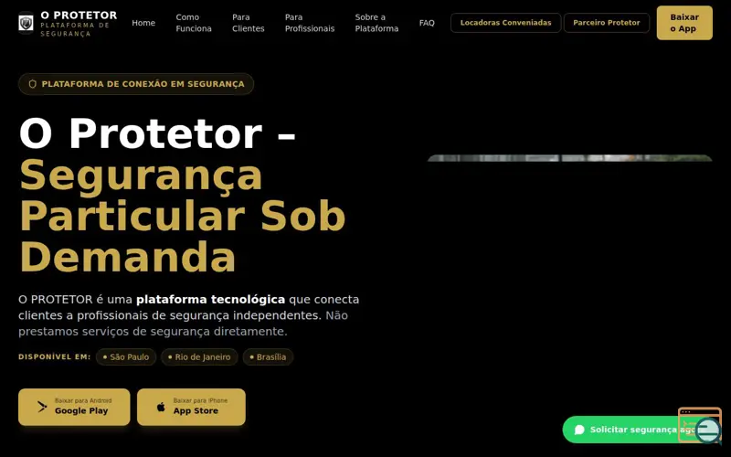Screenshot of O PROTETOR