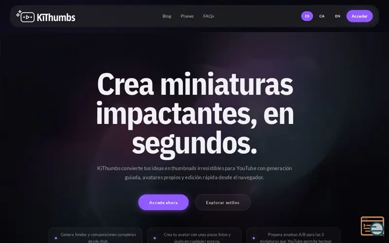 Screenshot of KiThumbs
