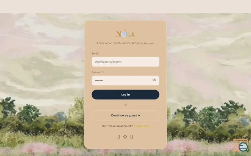 Screenshot of The Nook