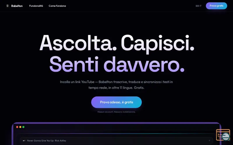 Screenshot of Babelton
