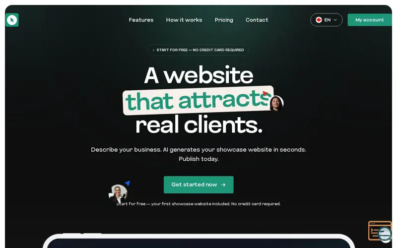 Screenshot of Orfolio AI