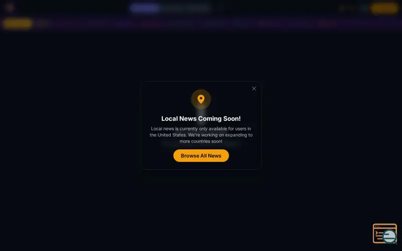 Screenshot of Skimify News