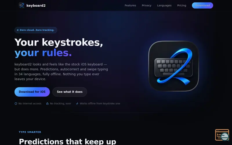 Screenshot of keyboard2