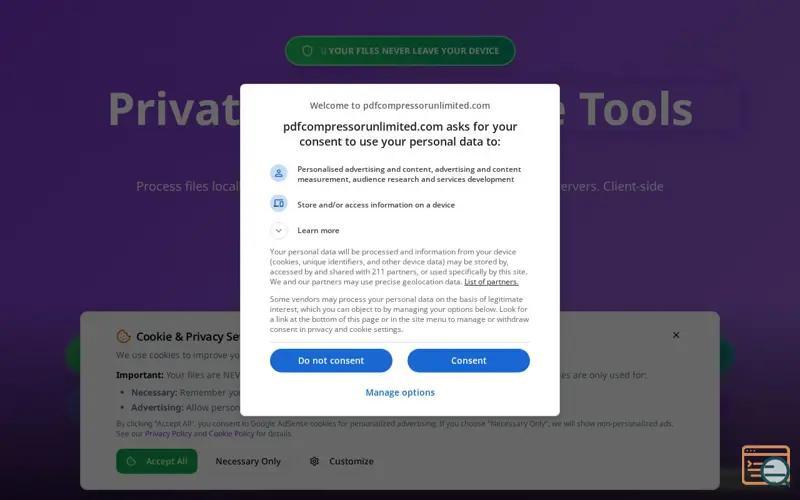 Screenshot of PDF Tools Pro