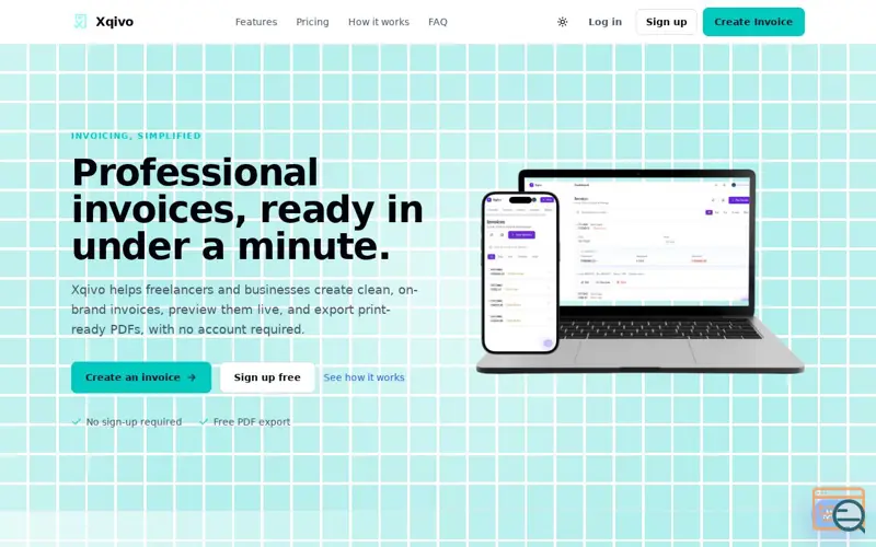 Screenshot of 	Xqivo, a launch using Firebase AI Logic