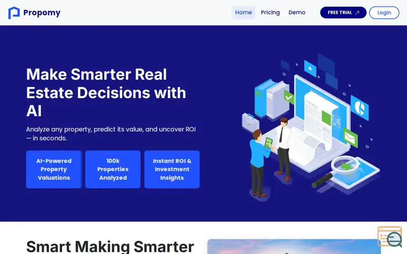 Screenshot of Propomy