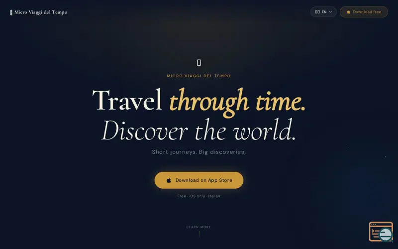 Screenshot of Micro Travels