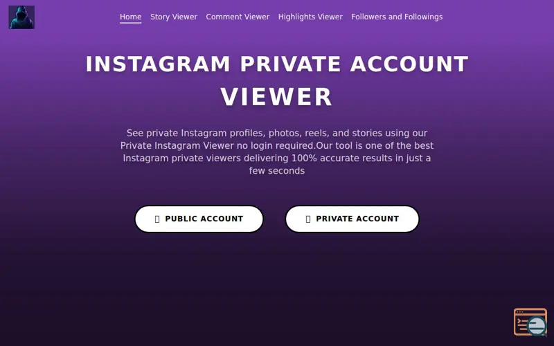 Screenshot of Hideviewer