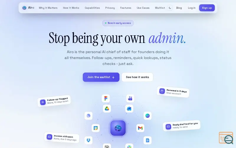 Screenshot of Useairo