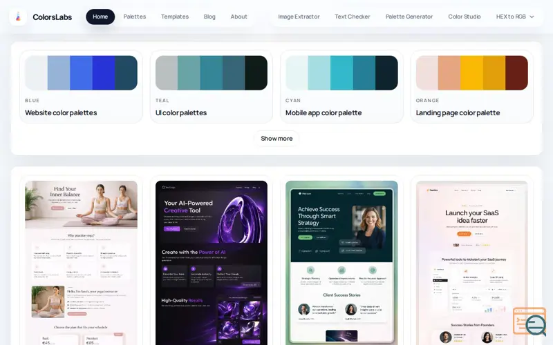 Screenshot of ColorLab Tools