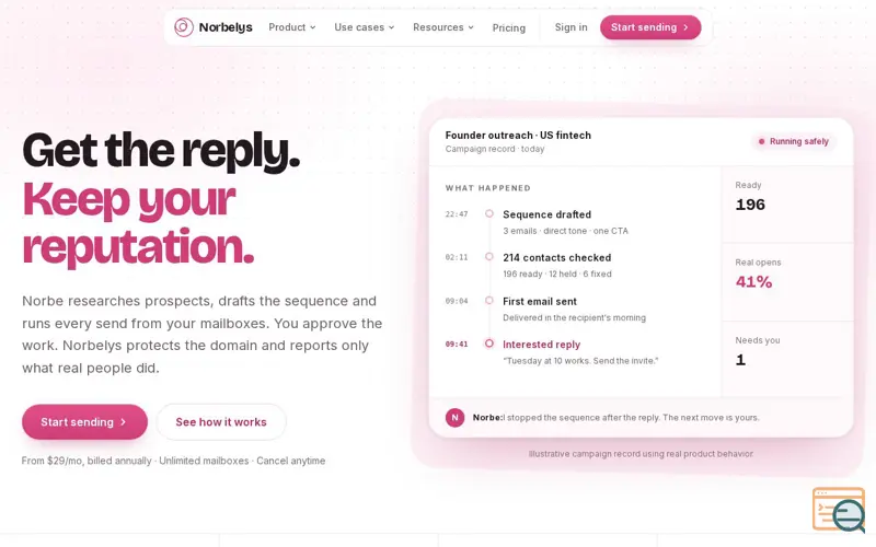 Screenshot of Norbelys